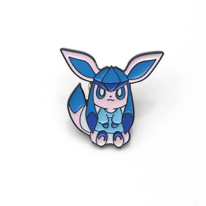 Cartoon Pins Eevee Enamel Pin Monster Badges Cute Brooches Bags Shirts Lapel Pin For Women Men Kids Anime Accessories Gift